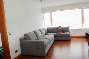 sofaonline - Cliente satisfecho con su nuevo sofa a medida