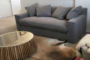 sofaonline - Sofa a medida Amanda con tela Lily 60