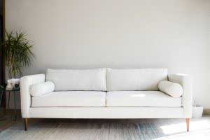 sofaonline - sofa a medida Victoria con tela de lino caribe hueso