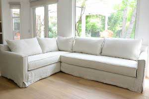 sofaonline - sofa modular a medida Eugenia con tela de lino color hueso